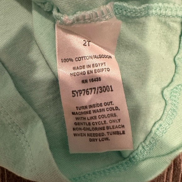 Carters/Disney The Little Mermaid Toddler Girl clothing Bundle B1 - Picture 4 of 6